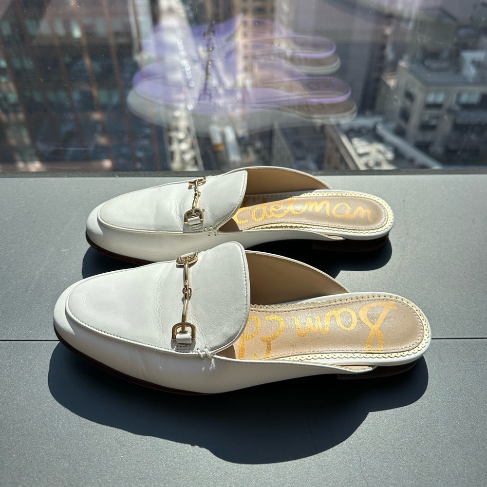 Sam Edelman Linnie Bit Mule in White
